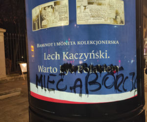 Warszawa zdewastowana po Marszu dla Izy