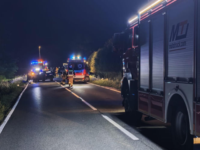 Dwa groźne wypadki w Lisiej Górze