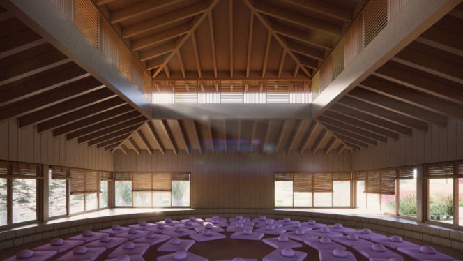 MVRDV rozpoczyna współpracę z klasztorem Plum Village we Francji