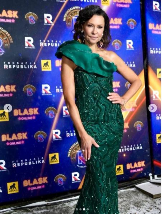 Anna Popek na Wystrzałowym Sylwestrze TV Republika