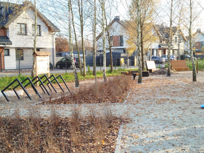 Park kieszonkowy Siedlce, ul. Traugutta