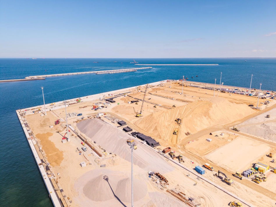 Budowa Terminala T5 Baltic Hub