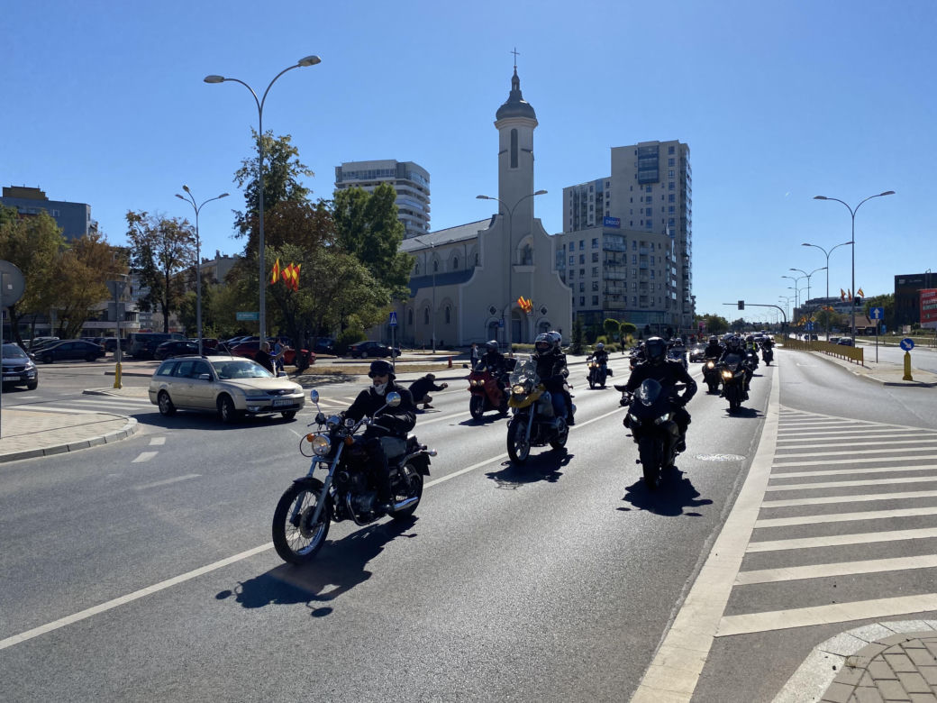 Setki motocyklistów przejechało przez centrum Białegostoku. Zobacz zdjęcia z Wielkiej Parady Motocyklowej [GALERIA]