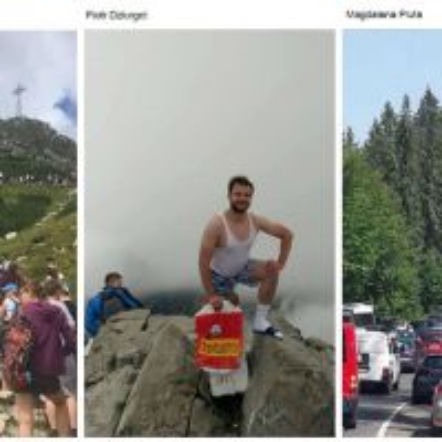 W klapkach i z torbą biedronki na Rysy - te zdjęcia robią furorę w sieci 