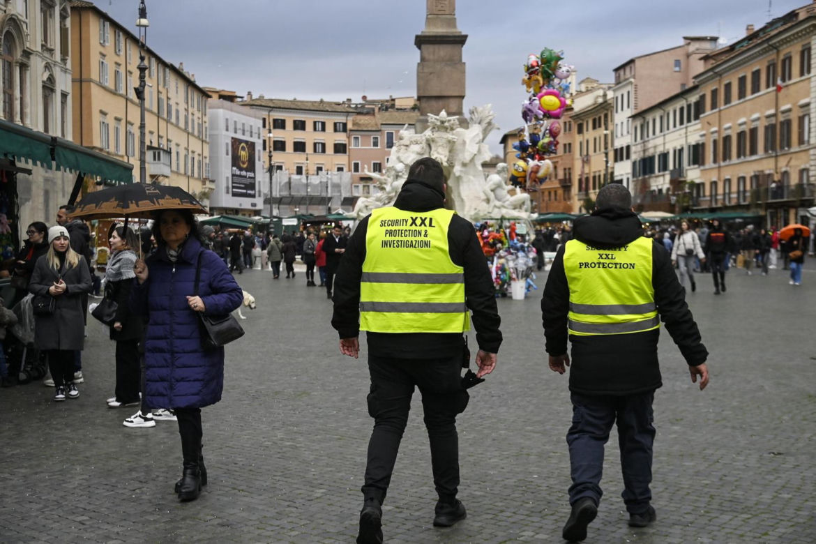 Podwyższone środki bezpieczeństwa w Rzymie