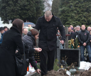 Pogrzeb Piotra G. (+24 l.), który zginął podczas ustawki kibiców Widzewa i ŁKSu