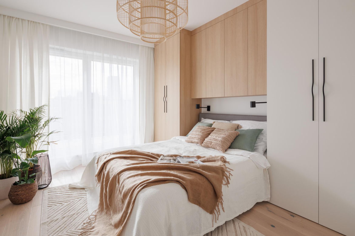 Apartament w stylu japandi