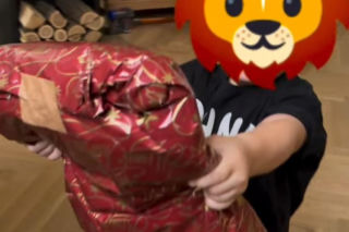 Aleksander Milwiw-Baron już świętował urodziny. Taką niespodziankę przygotowała dla niego Sandra z Leosiem