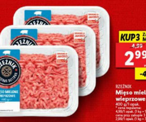 Mięso mielone – 2,99 zł/400 g