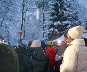 Powitanie Kacpra Tomasiaka w Bystrej 18.02.2026