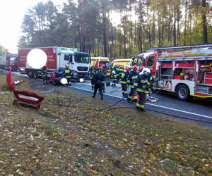 Wypadek w podbydgoskim Emilianowie! Droga jest całkowicie zablokowana!