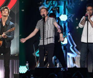Shawn Mendes oraz Niall Horan i Liam Payne z One Direction