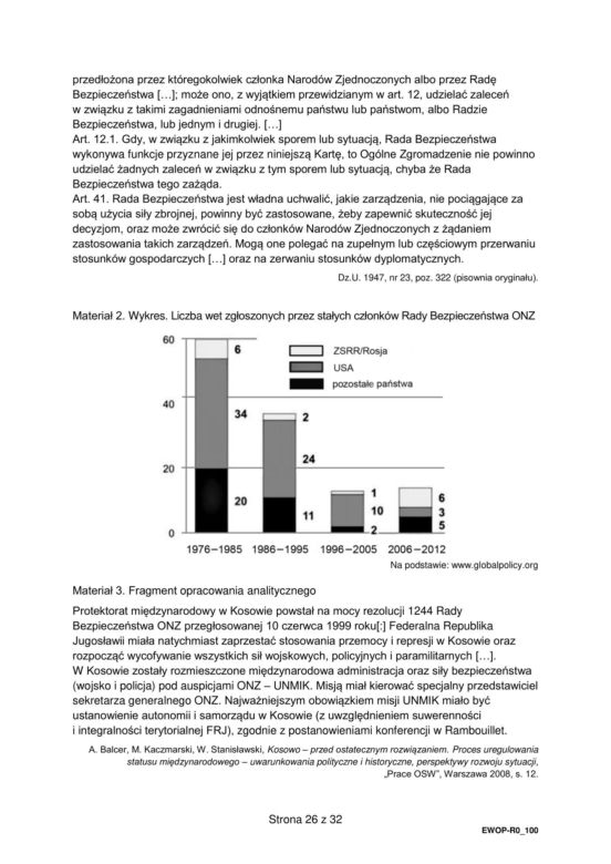 Matura 2024: WOS poziom rozszerzony, ODPOWIEDZI i ARKUSZE CKE do ściągnięcia STARA FORMUŁA 2015