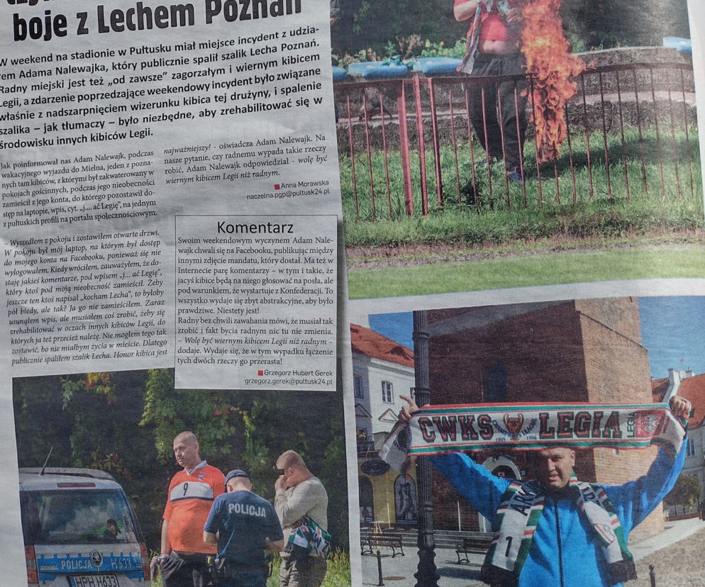 Adam Nalewajk to polski strongman oraz radny Pułtuska 