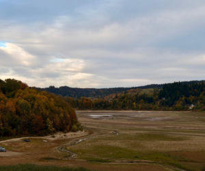 Wysychające Jezioro Solińskie