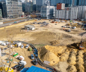 NOHO ONE w Warszawie w budowie