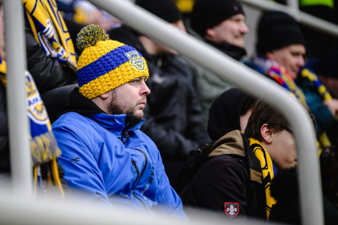 Arka Gdynia - Legia Warszawa: Zdjęcia kibiców z meczu 20. kolejki PKO BP Ekstraklasy