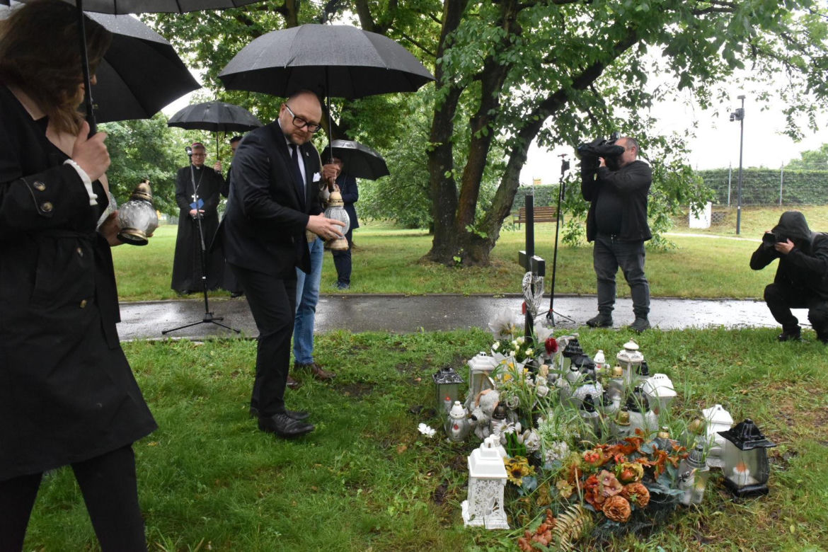 Spotkanie modlitewne w Parku Glazja. To tutaj doszło do ataku na niewinną Klaudię