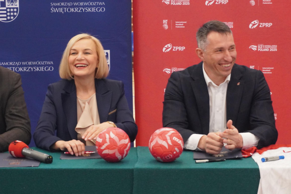 Konferencja w sprawie MŚ piłkarzy ręcznych U-21 w Kielcach
