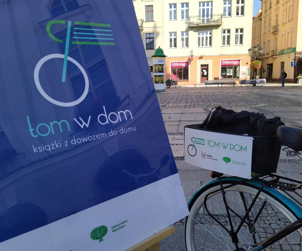 Tom w dom w Kaliszu. Książki z biblioteki z dostawą do domu