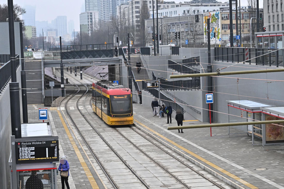 Tramwaj wozi już na Wolę. Torowisko na Kasprzaka otwarte