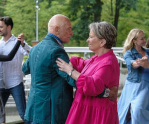 Barwy szczęścia odc. 3290. Tolek Koszyk (Marek Siudym), Basia (Sławomira Łozińska)