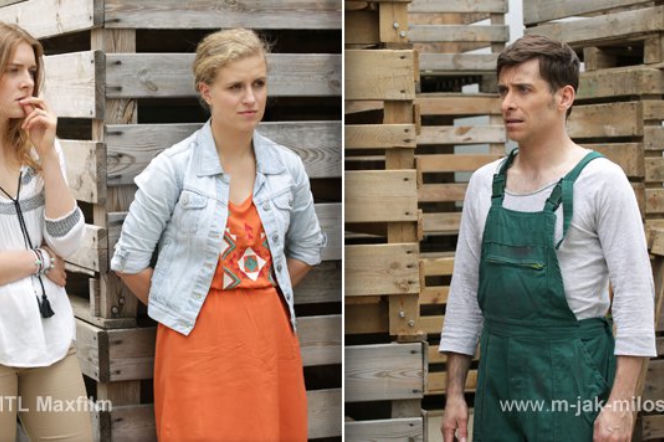 M jak miłość odc. 1174. Marek (Kacper Kuszewski), Natalka (Marcjanna Lelek), Ula (Iga Krefft)