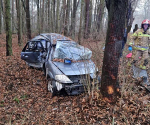 Kolizja koło Miejskiej Górki