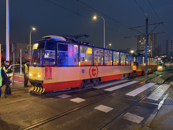 Potrącenie przez tramwaj 17-latki Białołęka