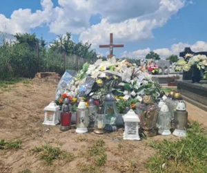 Bystrowice. Grób druha Damiana [ZDJĘCIA]