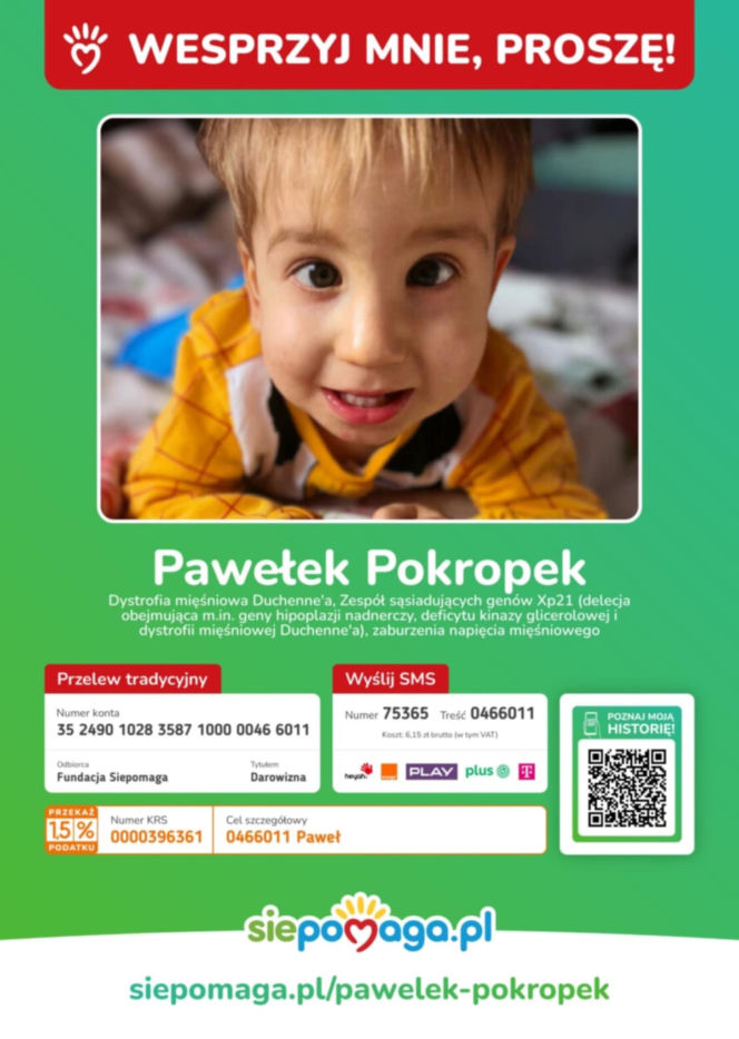 Pawełka uratuje tylko najdroższy lek świata