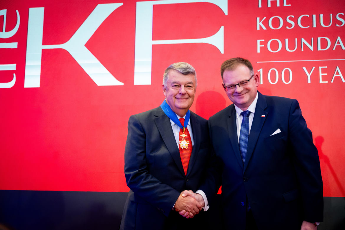 Fundacja Kościuszkowska uhonorowana przez Polskę z okazji stulecia