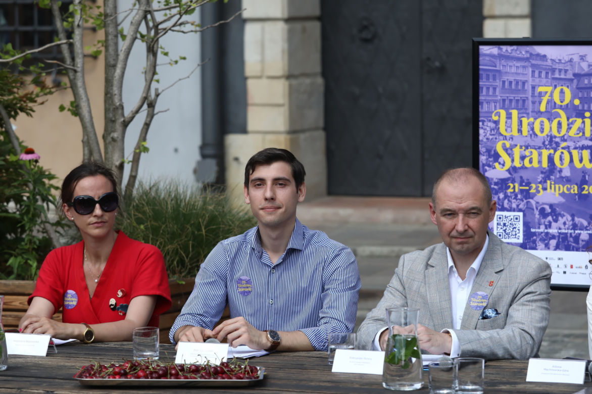 70. Urodziny Starówki w Warszawie - konferencja prasowa