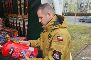 Kontrole w punktach sprzedaży fajerwerków