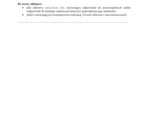 ARKUSZE CKE - Matura z informatyki 2019