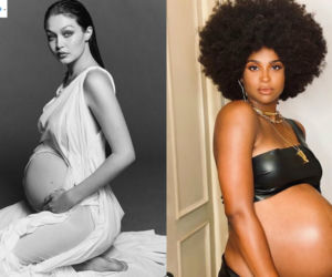 Gigi Hadid i Ciara w ciąży