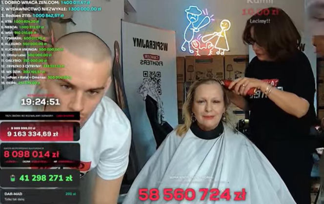 Kasia Nosowska "wpadła pod maszynkę" Agaty Kuleszy u Łatwoganga