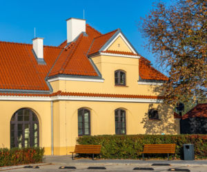 Dawny dworzec Kolei Wilanowskiej w Warszawie po remoncie