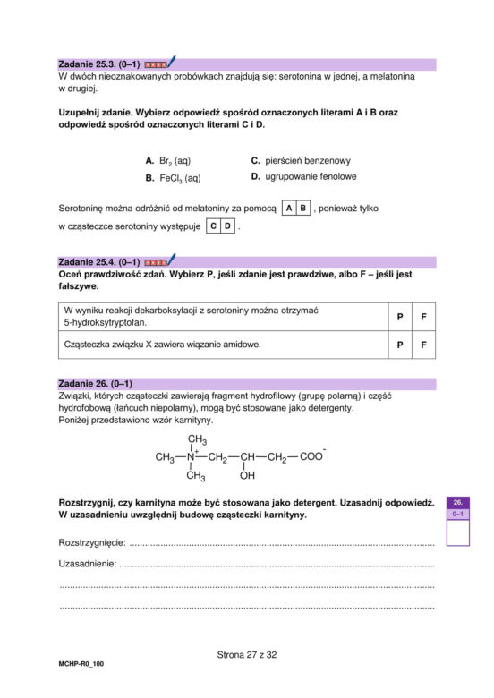 Matura próbna z chemii rozszerzona 2026. ARKUSZE CKE [15.01.2026]