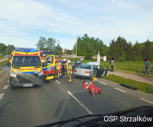 Potworne zderzenie pod Radomiem. Kierowca audi zmarł w szpitalu! [ZDJĘCIA].