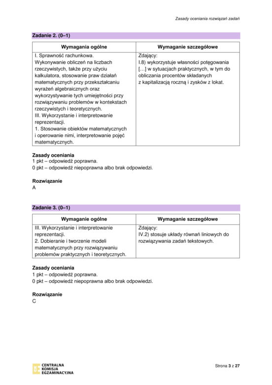 Matura próbna 2023 matematyka: odpowiedzi CKE