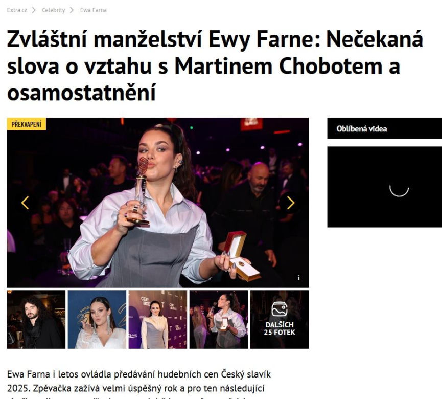 Plotki w czeskich mediach