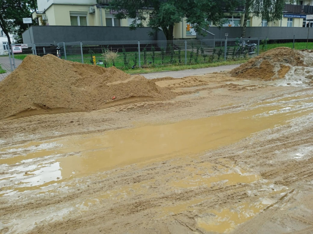 Remont ulic Błonie i Czerwonego Krzyża w Siedlcach