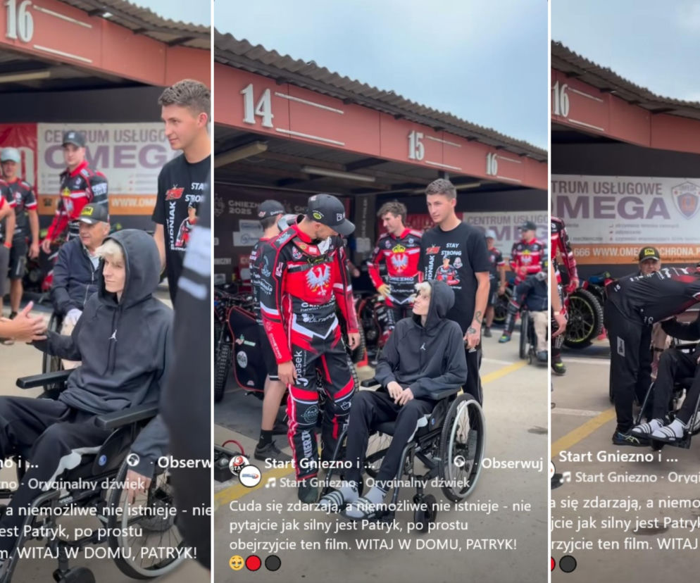 Otarł się o śmierć. Gdy Patryk Budniak pojawił się na stadionie, rozległy się brawa