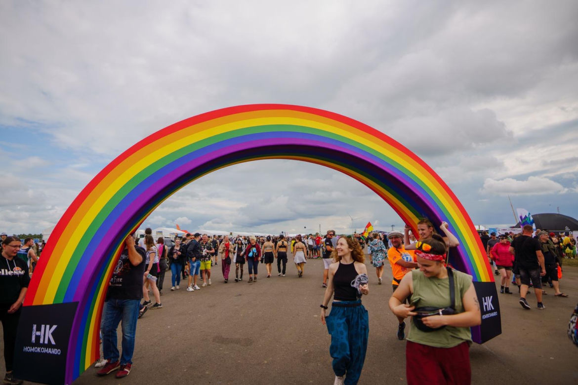 Marsz Równości na Pol’and’Rock Festival 2023
