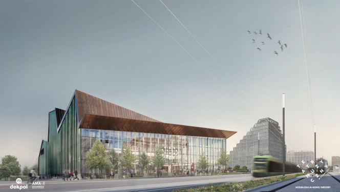 Wizualizacje nowej siedziby Teatru Muzycznego w Poznaniu