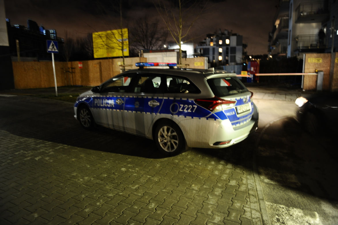 Tajemnicza akcja policji na Wilanowie