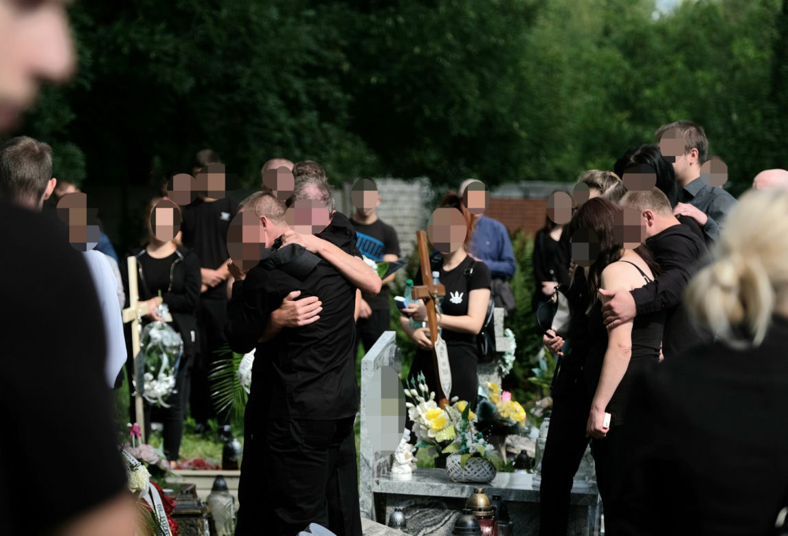 Pogrzeb 19-letniej Basi. Zginęła pod kołami autobusu w Katowicach