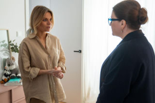 Na dobre i na złe odc. 992. Agata Woźnicka (Emilia Komarnicka), kuratorka (Elżbieta Firek)