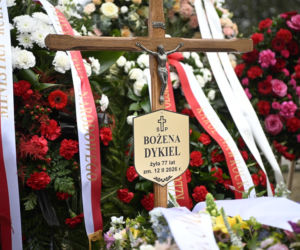 Bożena Dykiel spoczęła na Powązkach Wojskowych